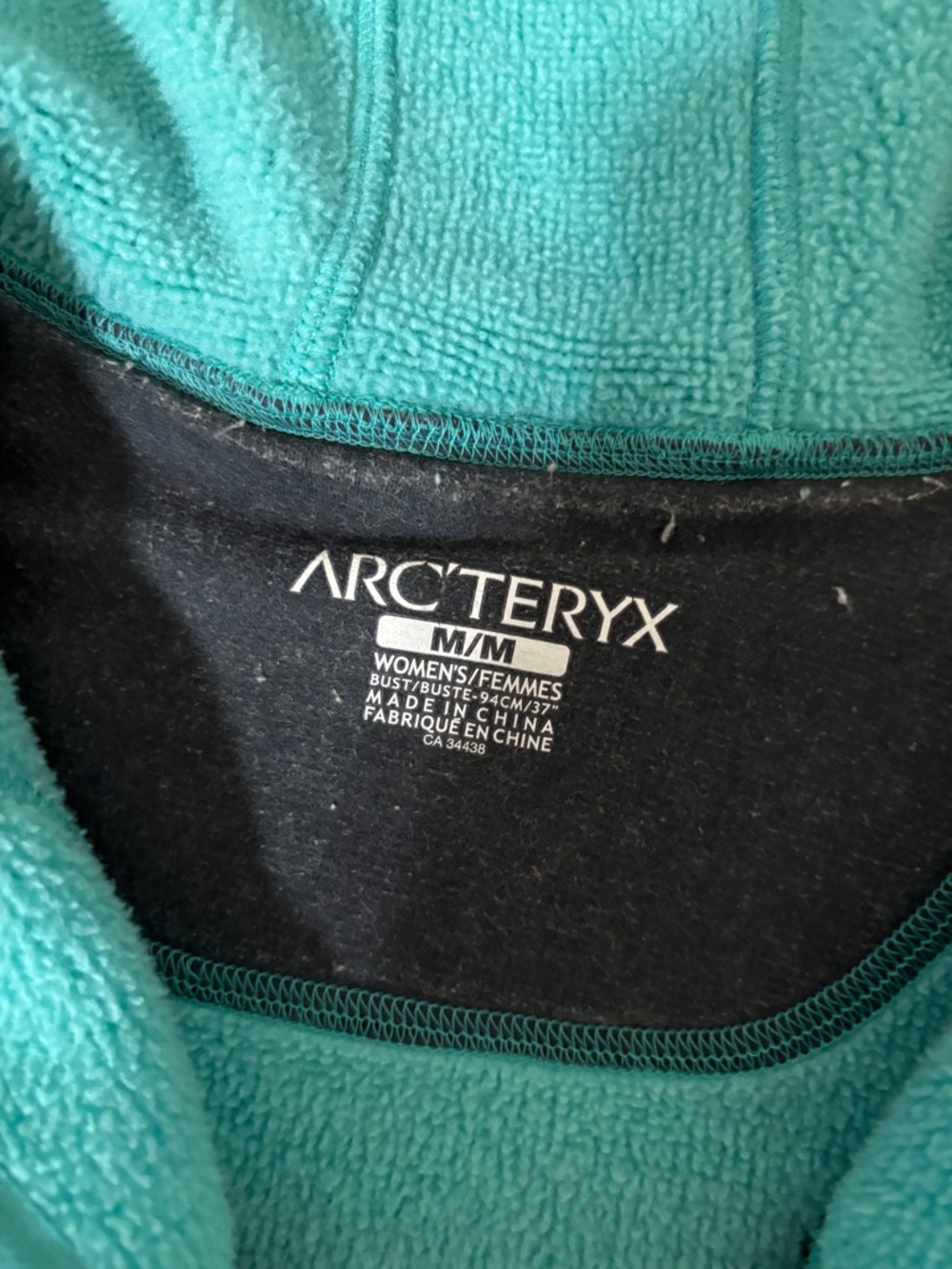 Arc'teryx Women’s Size Medium Hooded Fleece Jacket - Picture 2 of 3